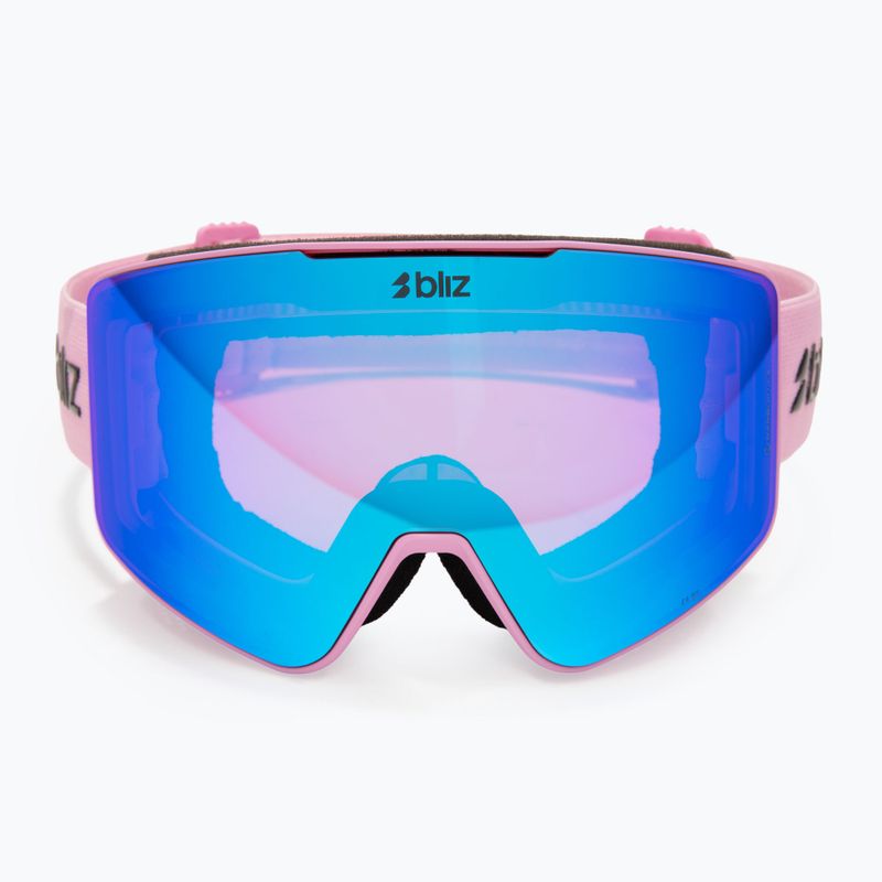 Lyžařské brýle Bliz G001S matte pink/neon violet/blue multi 2