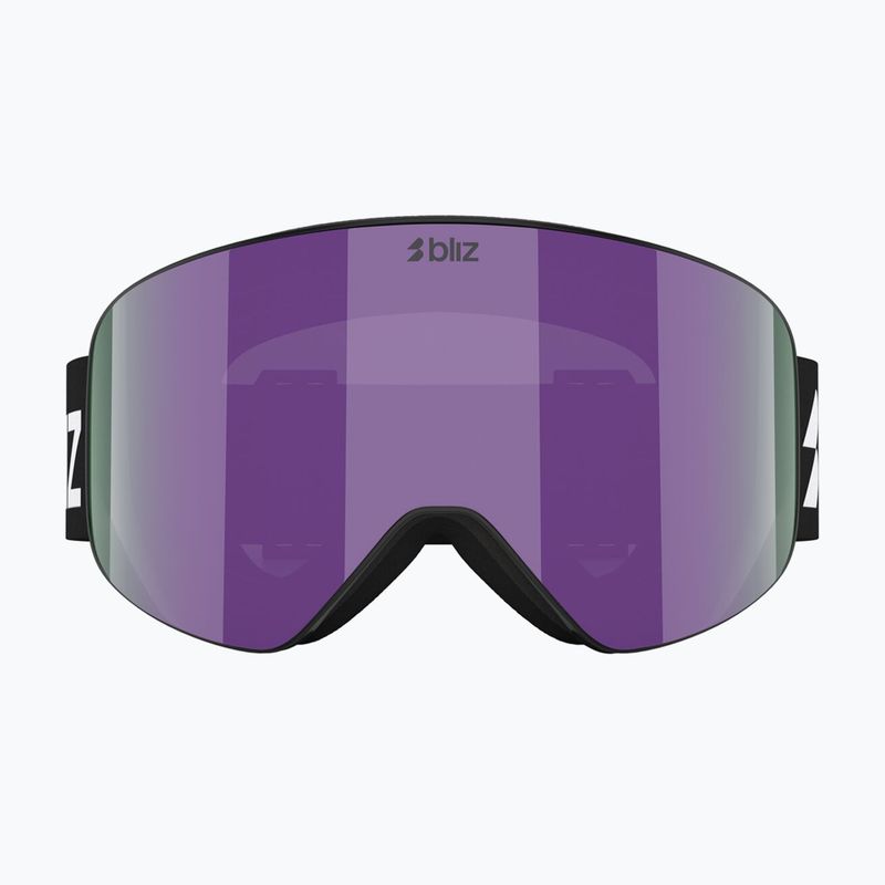 Lyžařské brýle Bliz Flow matte black/brown/purple multi 2