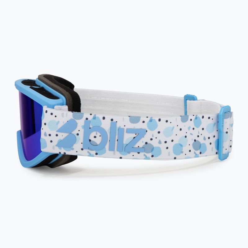 Dětské lyžařské brýle Bliz Pixie Jr matte blue/brown/blue multi 4