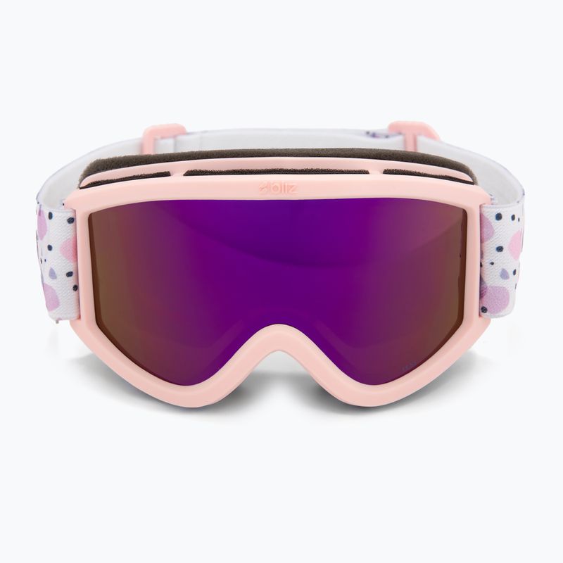 Dětské lyžařské brýle Bliz Pixie Jr matte pink/brown/pink multi 2