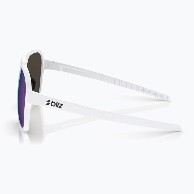 Sluneční brýle Bliz A002 matte white/grey blue multi 5