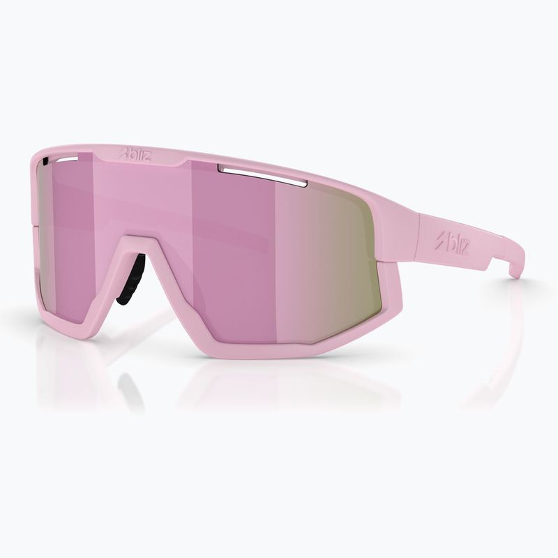 Sluneční brýle Bliz Vision matte powder pink/brown rosé multi