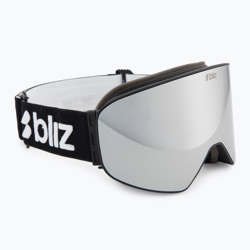 Lyžařské brýle Bliz Flow matte black/smoke/silver mirror