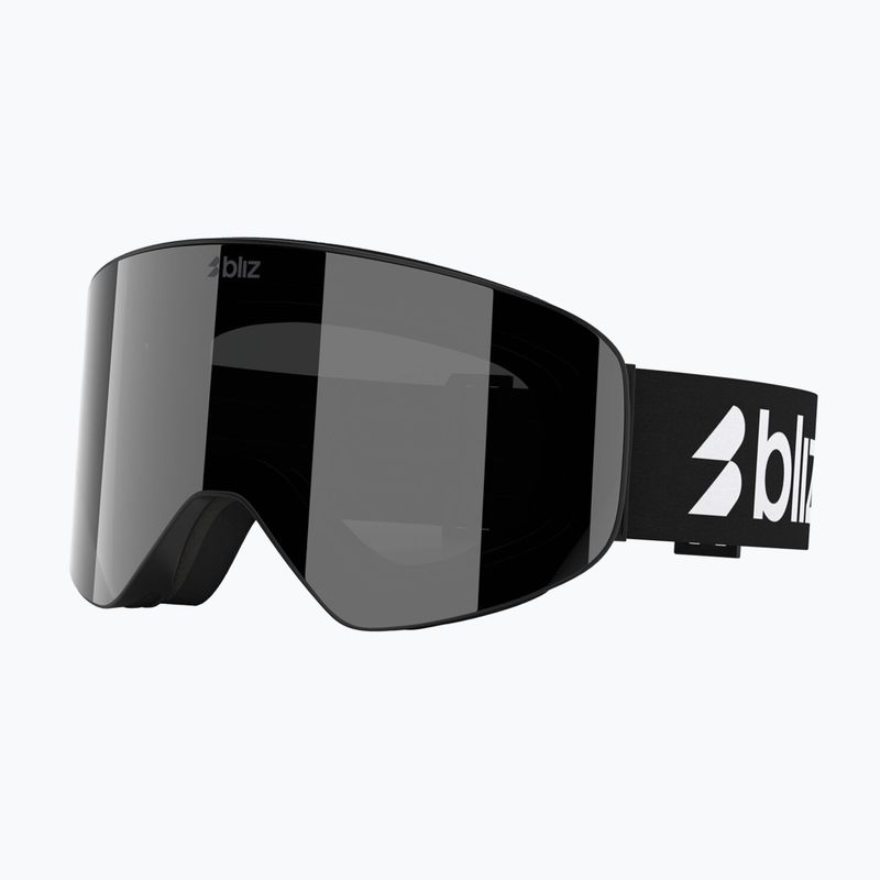 Lyžařské brýle Bliz Flow matte black/smoke/silver mirror 6