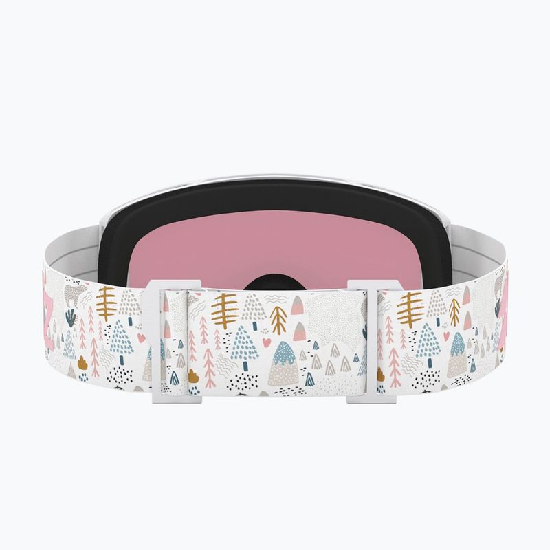 Dětské lyžařské brýle Bliz Pixie Jr matte white/pink 3