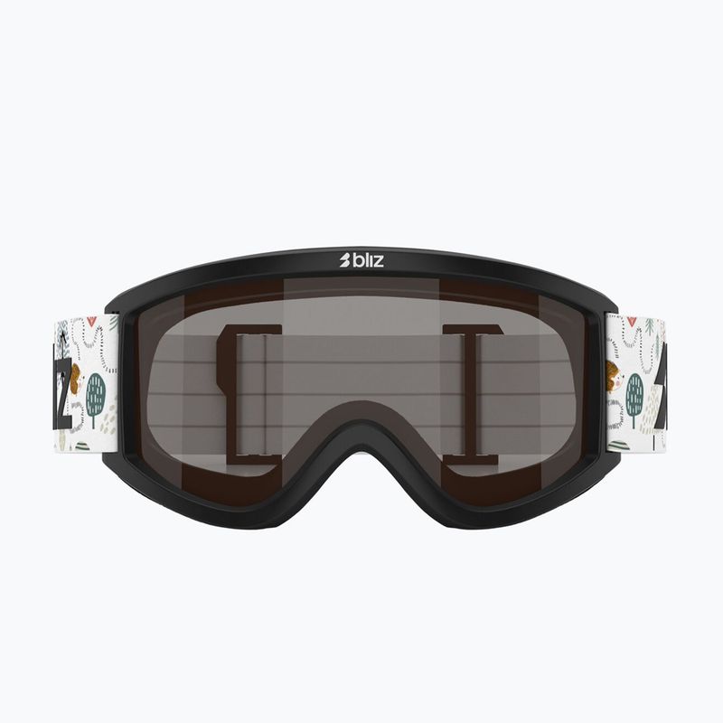 Dětské lyžařské brýle Bliz Pixie Jr matte black/brown 2