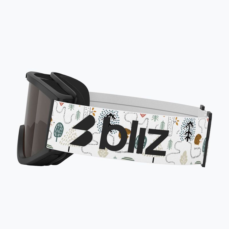 Dětské lyžařské brýle Bliz Pixie Jr matte black/brown 4