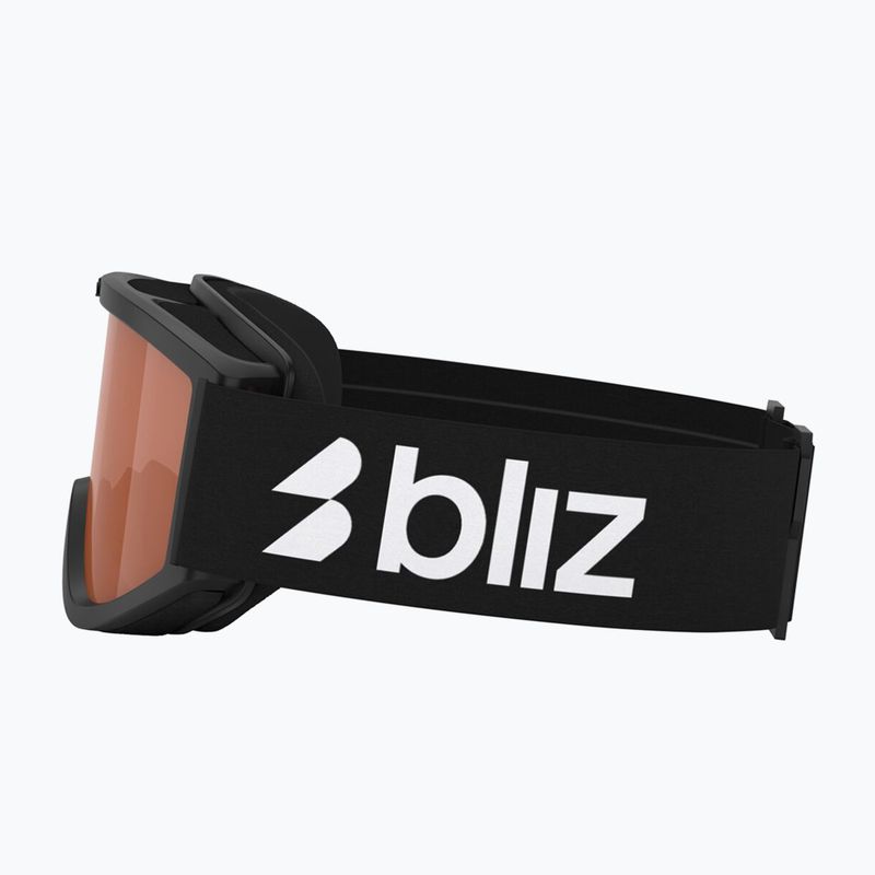 Dětské lyžařské brýle Bliz Pixie Jr matte black/orange 4