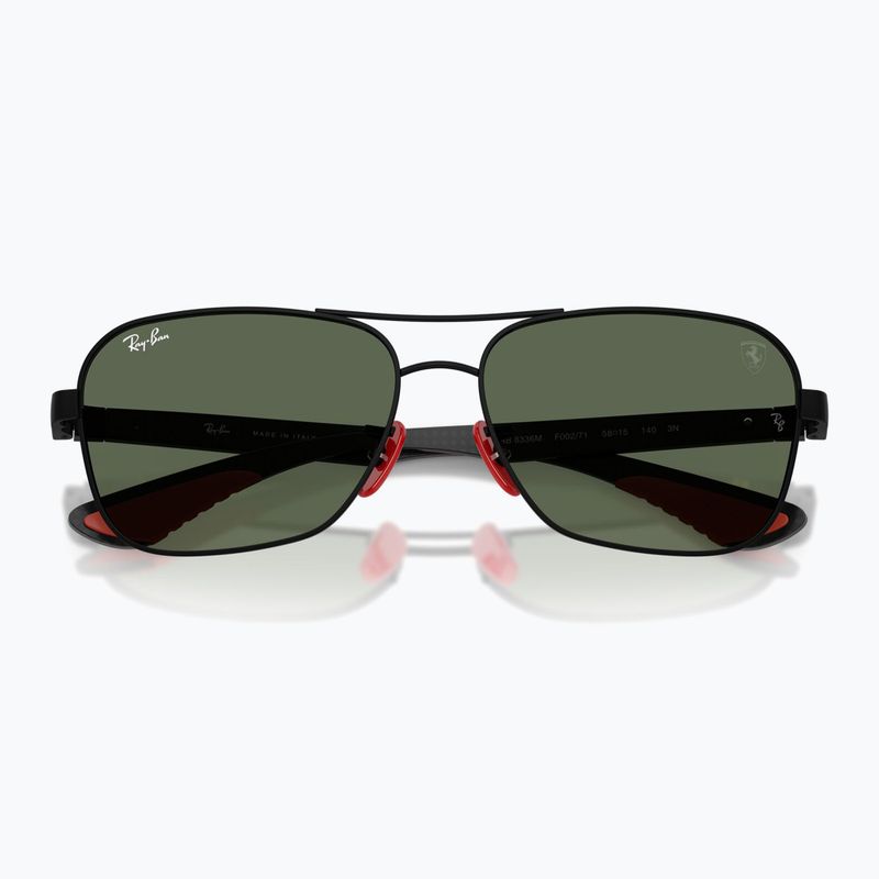 Sluneční brýle Ray-Ban Rb8336M Scuderia matt black/dark green 3