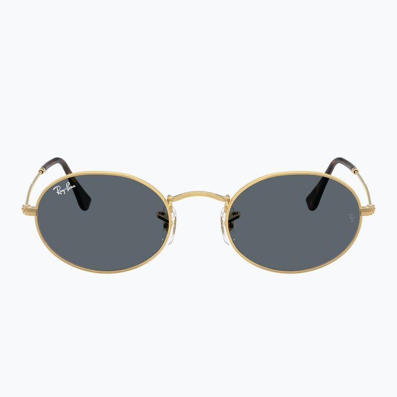 Sluneční brýle Ray-Ban Oval arista gold/blue 2