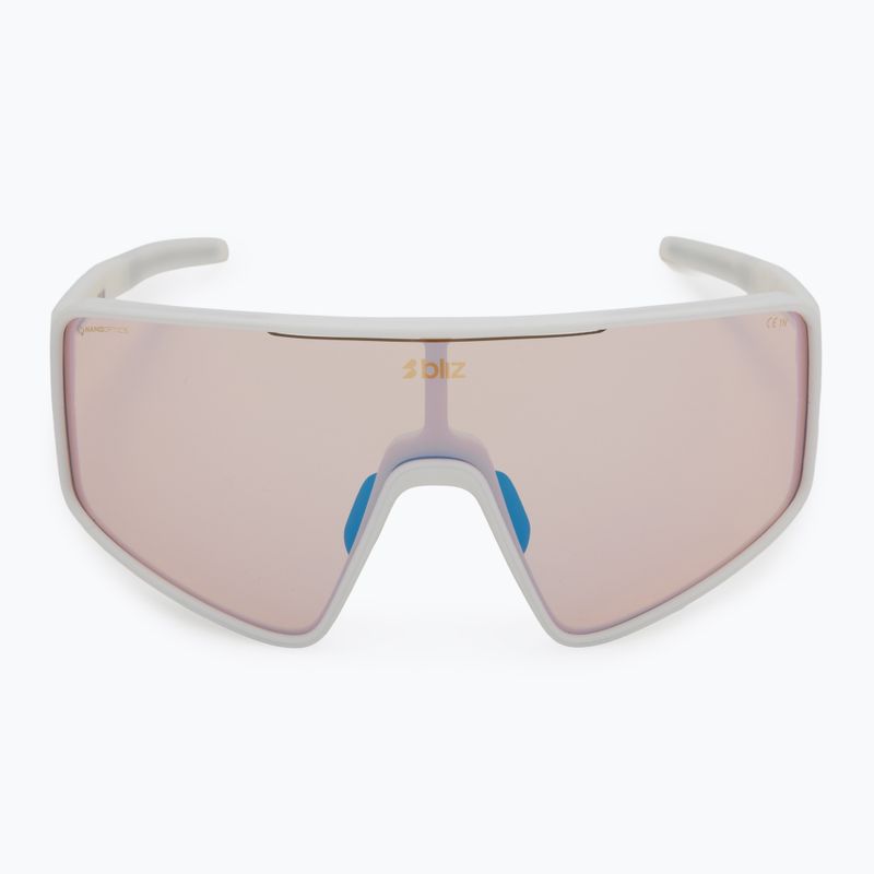 Sluneční brýle Bliz P001S Nano Optics Nordic Light matte white/coral/orange blue multi 3