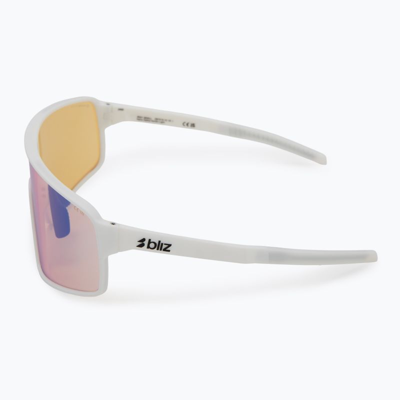 Sluneční brýle Bliz P001S Nano Optics Nordic Light matte white/coral/orange blue multi 4