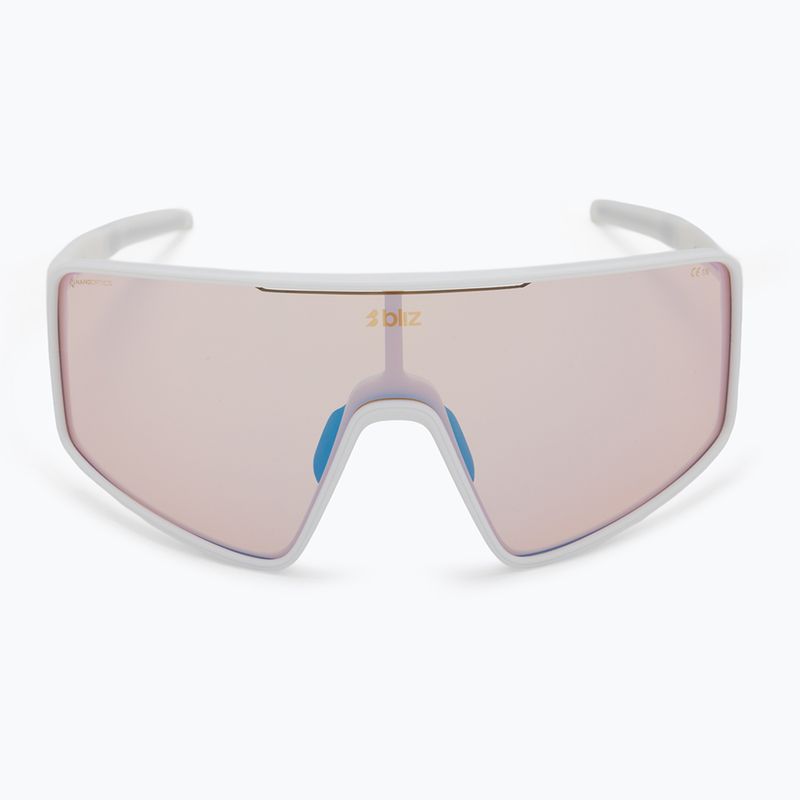 Sluneční brýle Bliz P001 Nano Optics Nordic Light matte white/coral/orange blue multi 3
