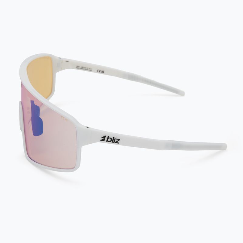Sluneční brýle Bliz P001 Nano Optics Nordic Light matte white/coral/orange blue multi 4