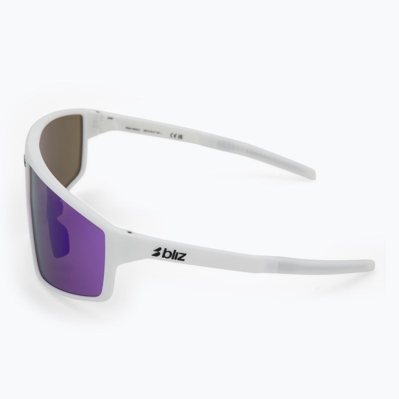 Sluneční brýle Bliz P002S matte white/brown purple multi 4