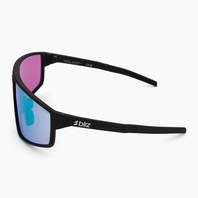 Sluneční brýle Bliz P002S Nano Optics Nordic Light matte black/begonia/violet blue multi 4