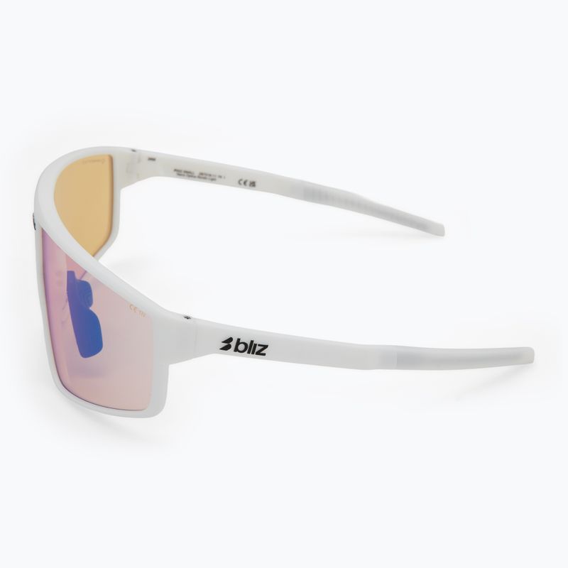 Sluneční brýle Bliz P002S Nano Optics Nordic Light matte white/coral/orange blue multi 4