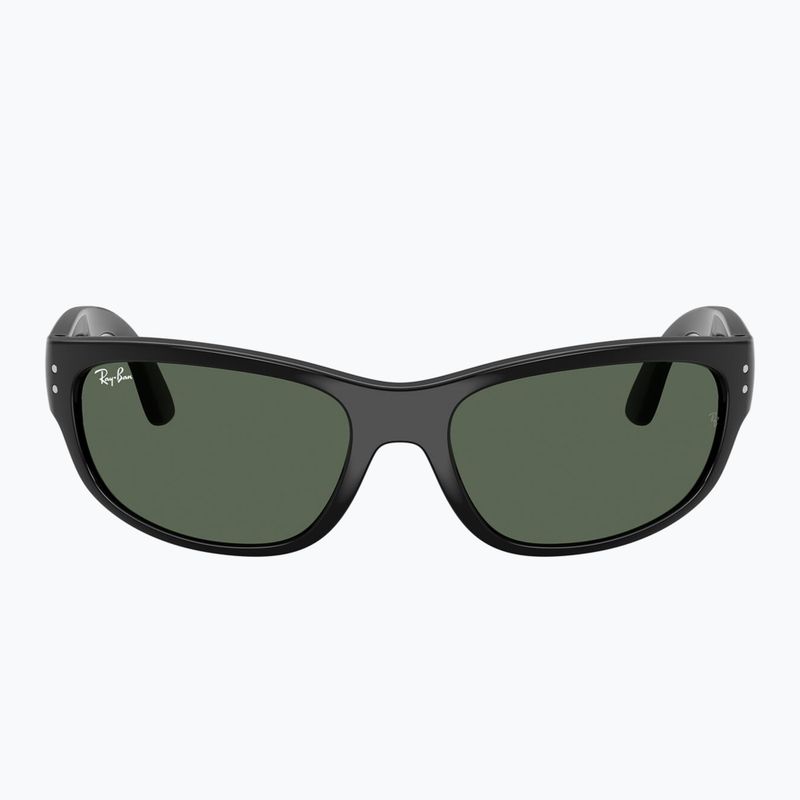 Dětské sluneční brýle Ray-Ban Balorama Bio Based black/dark green 2