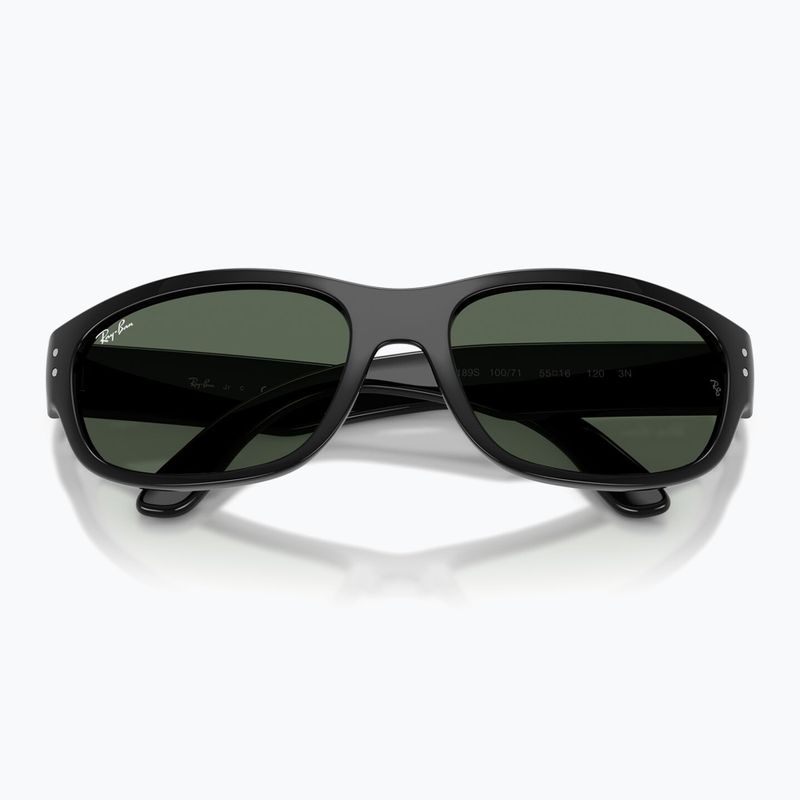 Dětské sluneční brýle Ray-Ban Balorama Bio Based black/dark green 3
