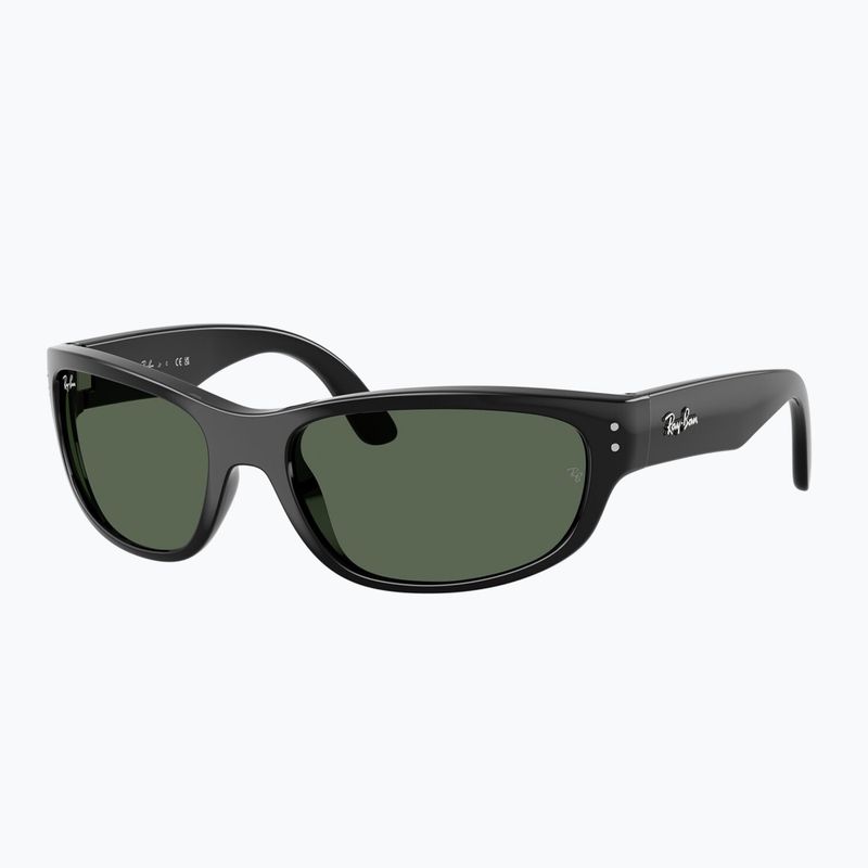 Dětské sluneční brýle Ray-Ban Balorama Bio Based black/dark green 4