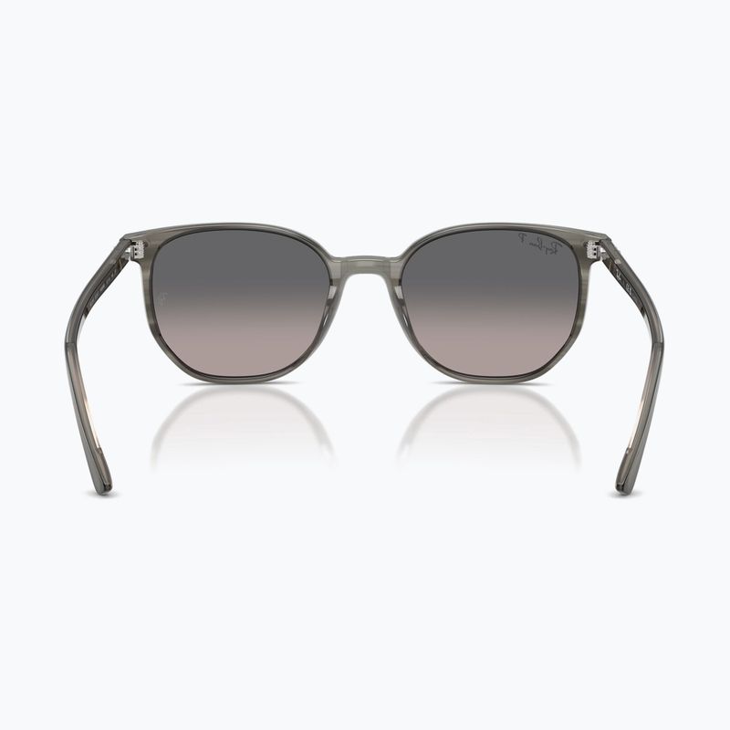 Sluneční brýle Ray-Ban Elliot grey/grey gradient polarized 5