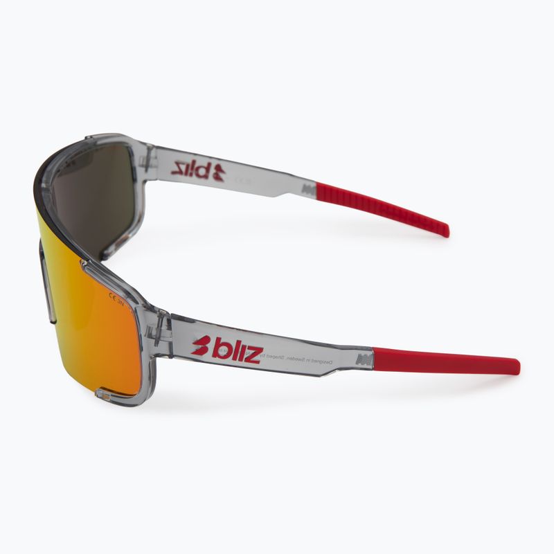 Sluneční brýle Bliz P003 transparent dark grey/brown red multi 4