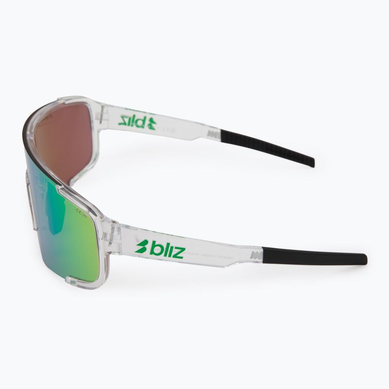 Sluneční brýle Bliz P003 transparent white/brown green multi 4