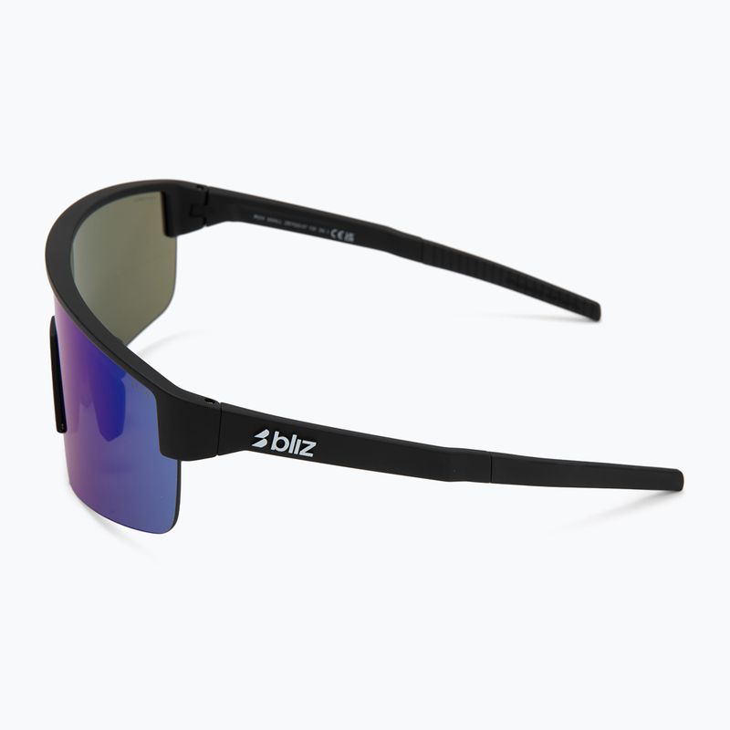 Sluneční brýle Bliz P004 Small matte black/grey blue mirror 4
