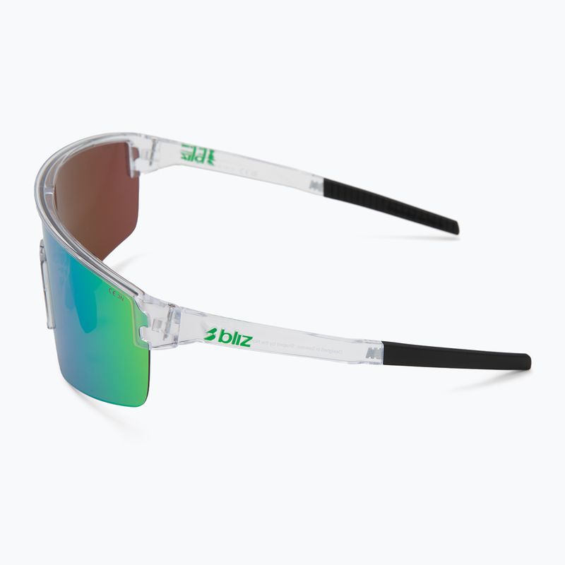 Sluneční brýle Bliz P004 transparent white/brown green multi 4