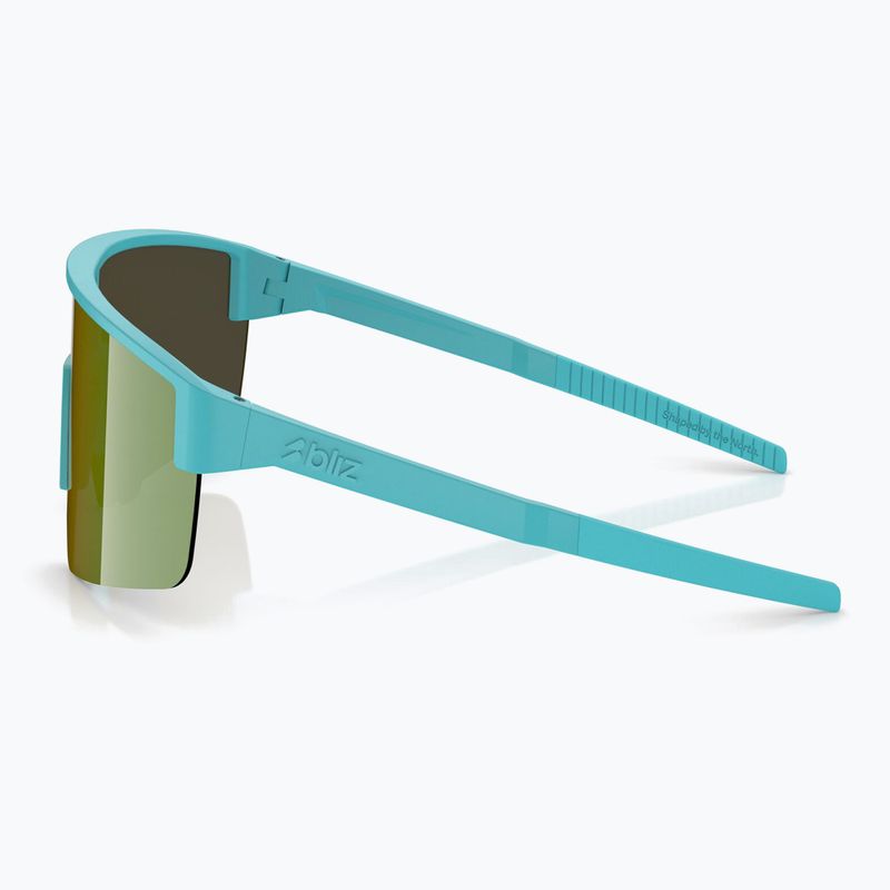 Sluneční brýle Bliz P004 Small matte turquoise/green blue/green revo 4