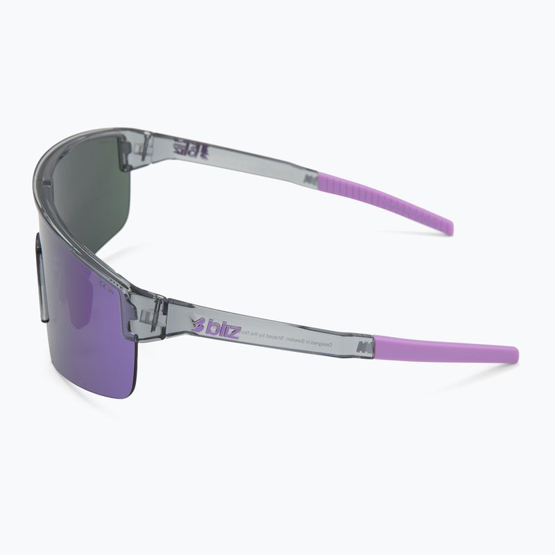 Sluneční brýle Bliz P004 Small crystal black/grey purple multi 4