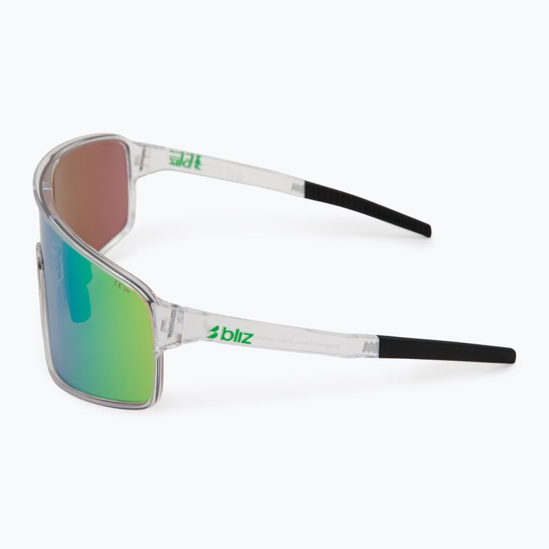 Sluneční brýle Bliz P001 transparent white/brown green multi 4