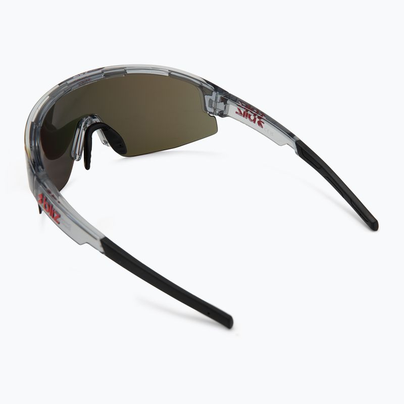 Sluneční brýle Bliz Matrix transparent dark grey/brown red multi 2