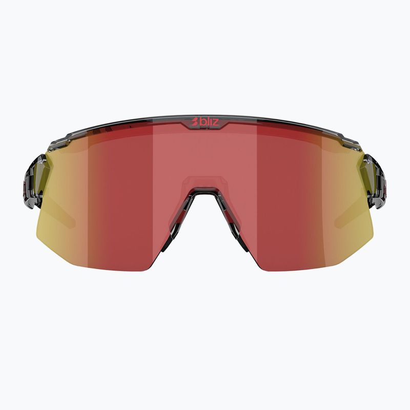 Sluneční brýle Bliz Breeze transparent dark grey/brown red multi 2