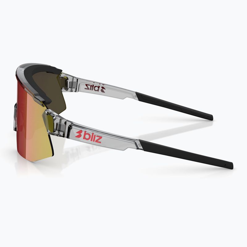 Sluneční brýle Bliz Breeze transparent dark grey/brown red multi 5