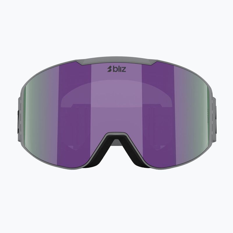 Lyžařské brýle Bliz G004 matte grey/brown/purple multi 2