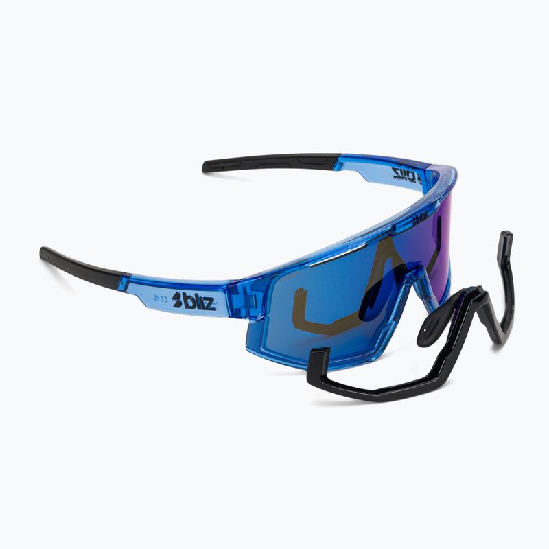 Sluneční brýle Bliz Fusion Small transparent blue/smoke blue multi