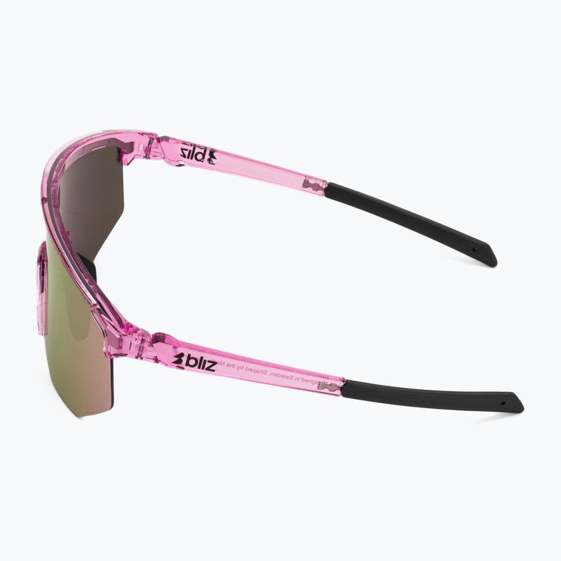 Sluneční brýle Bliz Hero Small transparent pink/brown rose multi 4