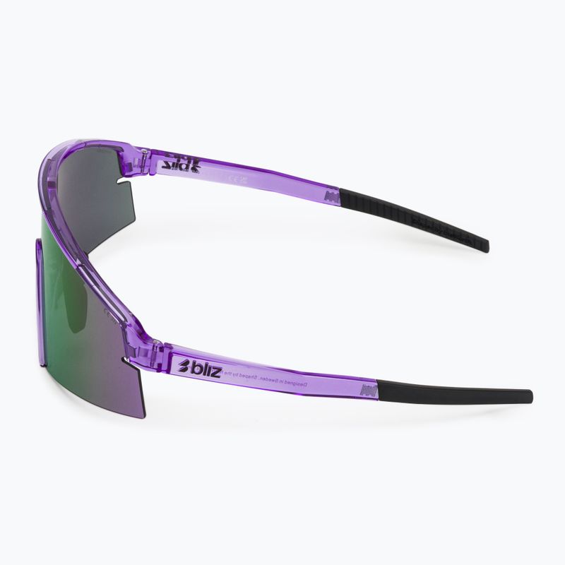 Sluneční brýle Bliz P006 transparent purple/smoke purple mirror 4
