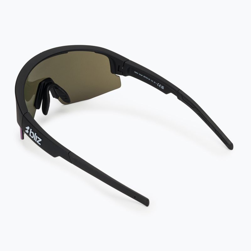 Sluneční brýle Bliz Matrix Small matte black/smoke blue multi 2