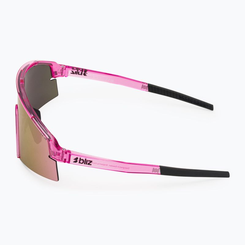 Sluneční brýle Bliz P006S transparent pink/brown rose multi 4