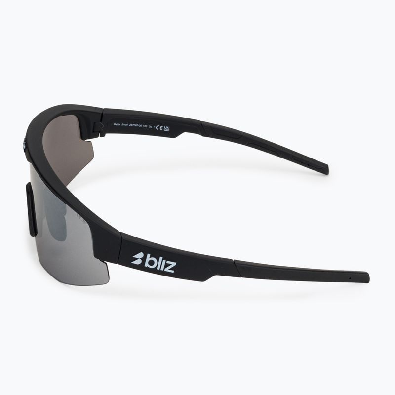 Sluneční brýle Bliz Matrix Small matte black/smoke silver mirror 4