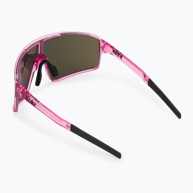 Sluneční brýle Bliz P001S transparent pink/brown rose multi 2