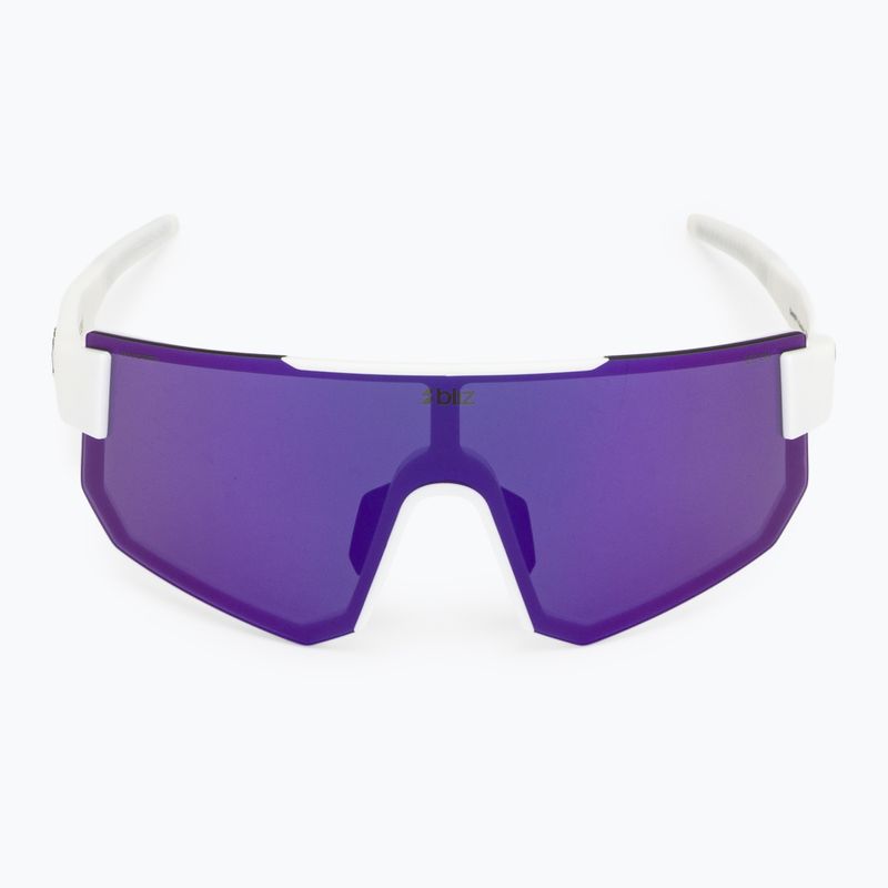 Sluneční brýle Bliz P005S matte white/smoke purple mirror 3