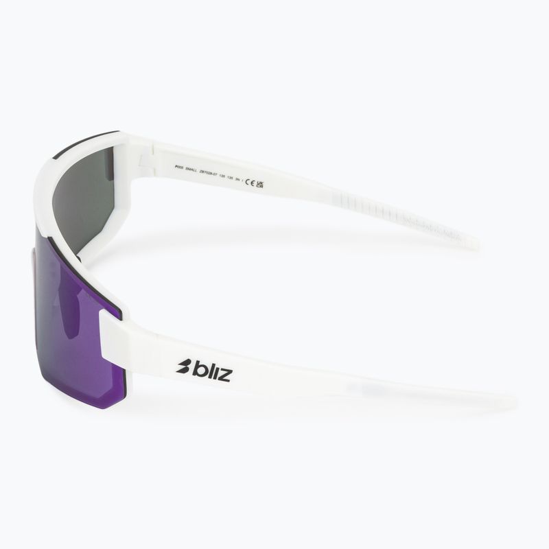 Sluneční brýle Bliz P005S matte white/smoke purple mirror 4