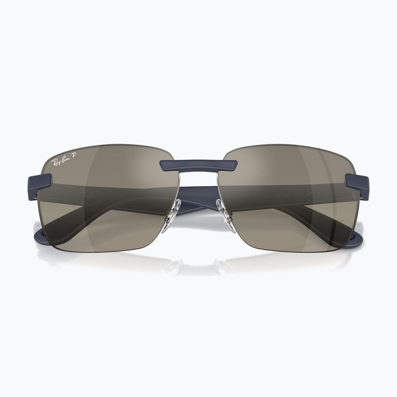 Sluneční brýle Ray-Ban RB4470 Polarized+ Lenses sand dark blue/grey gradient chromance 3
