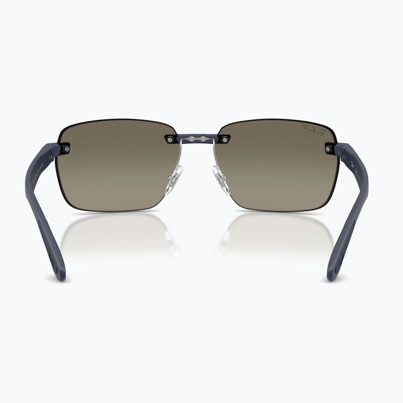 Sluneční brýle Ray-Ban RB4470 Polarized+ Lenses sand dark blue/grey gradient chromance 5