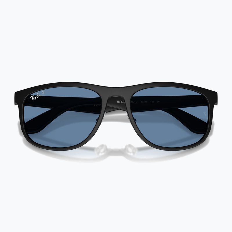 Sluneční brýle Ray-Ban RB4468 Polarized Lenses matte sand black/blue polarized 3