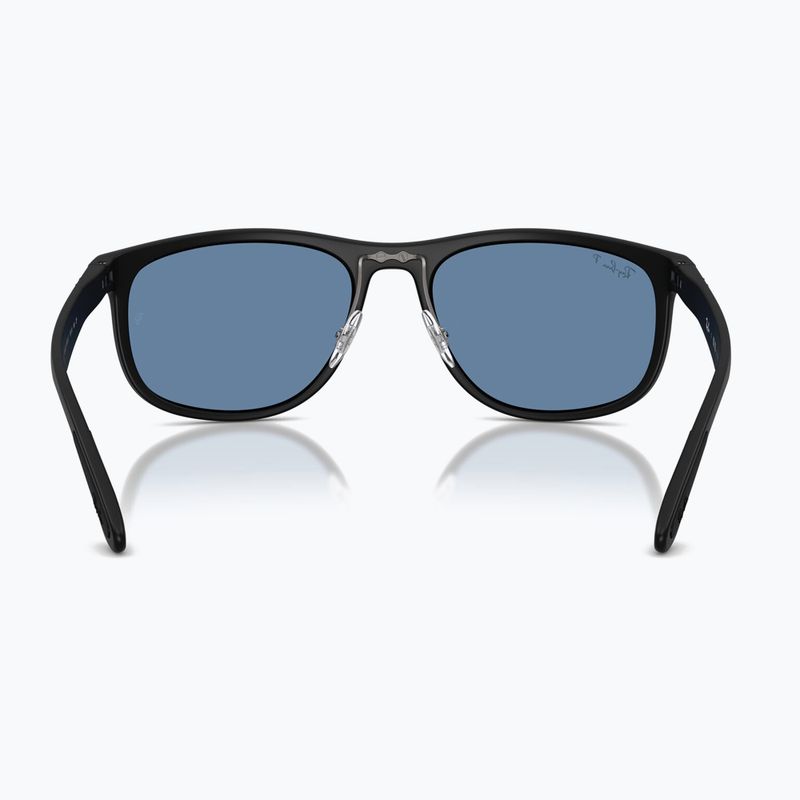 Sluneční brýle Ray-Ban RB4468 Polarized Lenses matte sand black/blue polarized 5