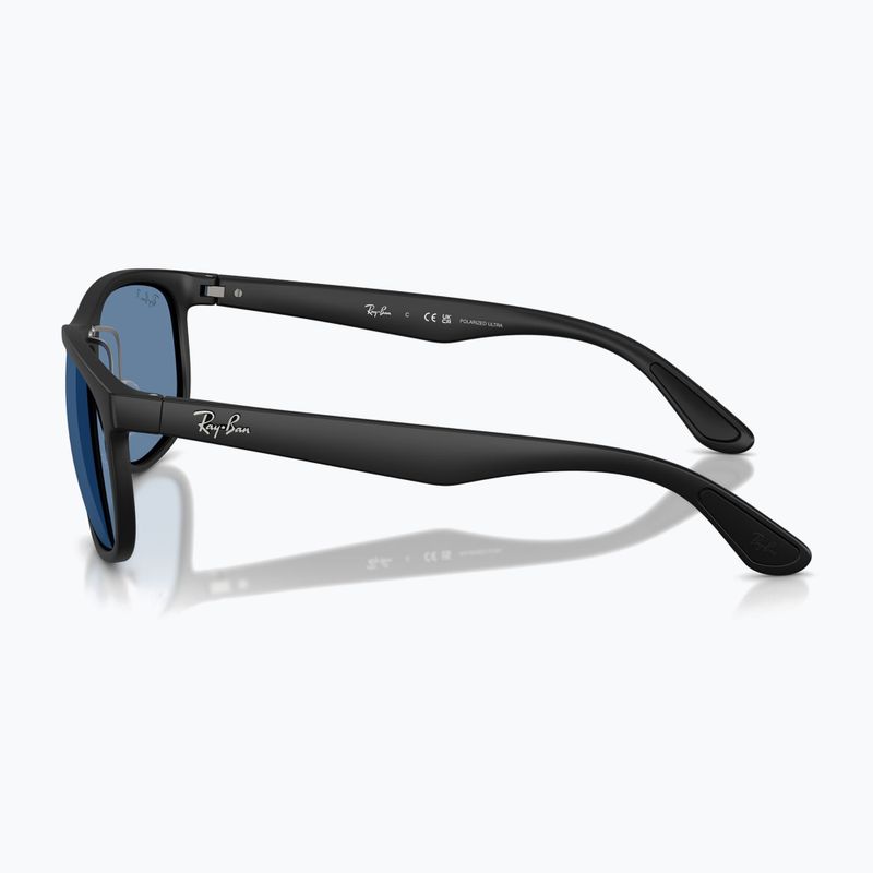 Sluneční brýle Ray-Ban RB4468 Polarized Lenses matte sand black/blue polarized 6